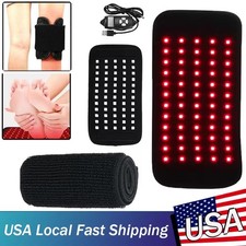 30W 660nm 850nm Near Infrared Red Light Therapy Waist Wrap Pad Belt Pain Relief