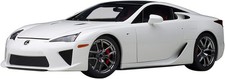 AUTOart 1/18 Lexus LFA (Whitest White/Black Carbon) Finished Model #78851