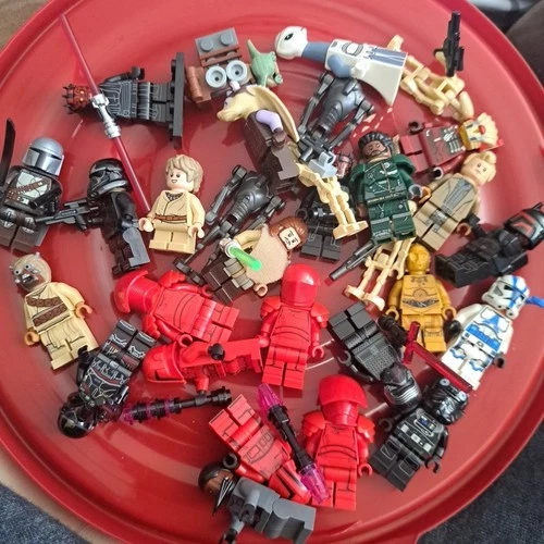 LEGO Star Wars Minifigure Lot Clone Troopers Droids & Accessories Mixed Lot