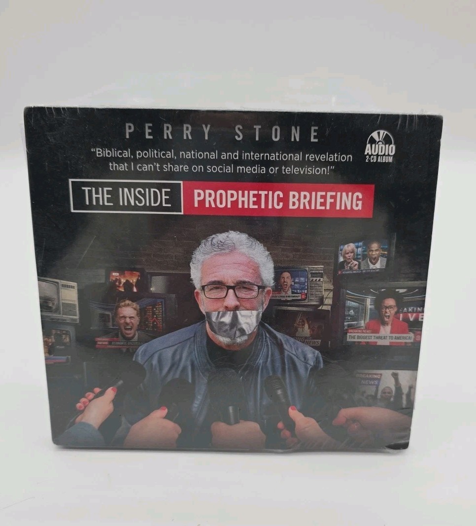 PERRY STONE The Inside Prophetic Briefing  2 CD's Audio  2021 Sealed Brand New