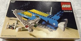Lego 1979 Vintage Legoland Space System 487 Space Cruiser MIB C8+ Near Mint! 924