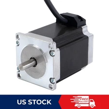 Nema 23 Stepper Motor Dual Shaft 262oz.in Φ8mm Shaft 2.8A Bipolar 57x76mm CNC