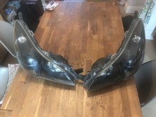 SUBARU OUTBACK BR/LEGACY BM HEADLIGHTS - PAIR.  XENON HID. BLACK HOUSING. 