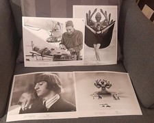 The Beatles s/w Kino 4 Pressefotos HELP! 1965 United Artists Ringo Starr Bilder