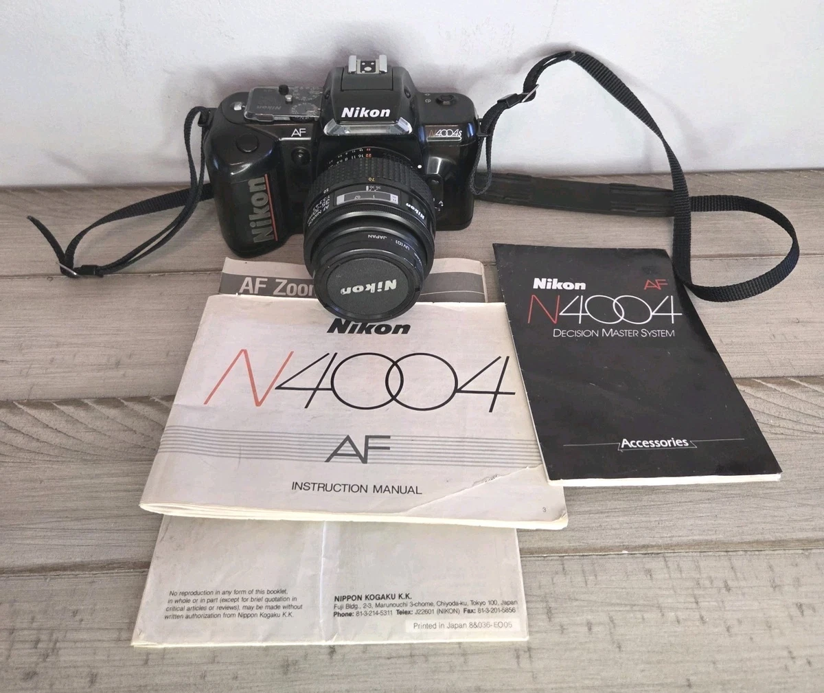 Nikon N4004 35 mm Film Cameras for sale | eBay