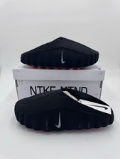 Nike Mind 001 Slide Black Chrome Men s Size 12 HQ4307-001 SHIPS ASAP