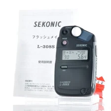 Sekonic Flashmate L-308S Digital Light Meter from Japan [Exc+5]