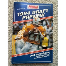 Pro Football Weekly 1994 Draft Preview Joel Buchsbaum Heath Shuler NFL Vintage