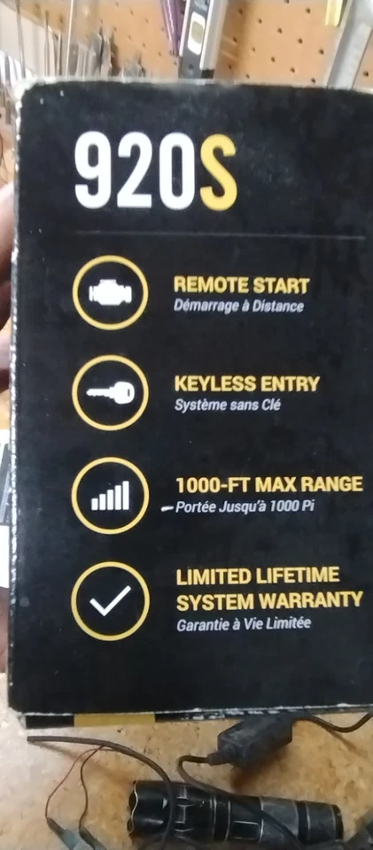 Sistema de arranque remoto y entrada sin llave Compustar CS920-S de 1000 pies de alcance de dos vías Foto 4 de 4