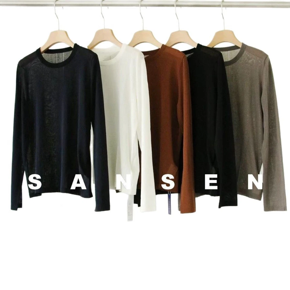 Camiseta Top Tejida Protector Solar Algodón Moda Mujer THE ROW Foto 2 de 4