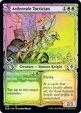 Ardenvale Tactician / Dizzying Swoop (Showcase) FOIL Throne of Eldraine NM
