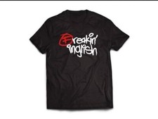 freakin inglish tee shirts.hip hop tee shirt .graffiti  tee. small too 5xl