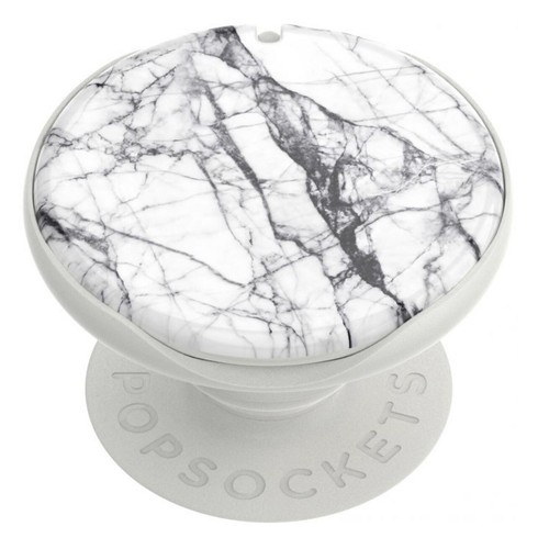Popsockets PopMirror: 1X/2X Mirror, Grip & Stand - DOVE WHITE MARBLE (GLOSS) - Picture 4 of 9