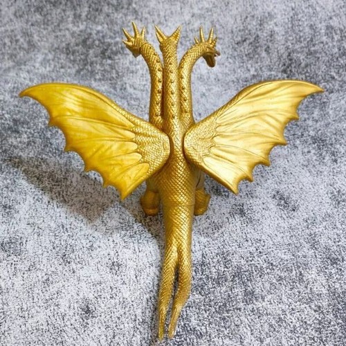 18cm King Godzilla Super Monster Ghidorah 3 Head Dragon Action Figures Kids Toy - Picture 2 of 6