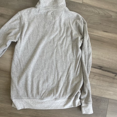 Tailorbyrd Boys Light Grey Quarter Zip Pull Over Sweater Soft Size XL 18/20 - Picture 4 of 4