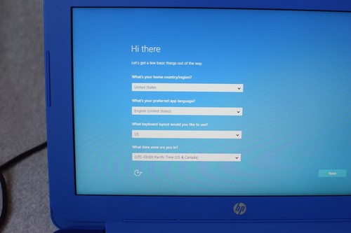 HP Stream Laptop Netbook Windows 11-r014wm Intel Factory Reset w/ Power Adapter - Picture 6 of 24