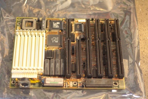 386 AT motherboard AMD 386 DX 40 MHz P 32 bit 128 kb cache ISA SIMM ALI M1429 - 第 1/13 張圖片