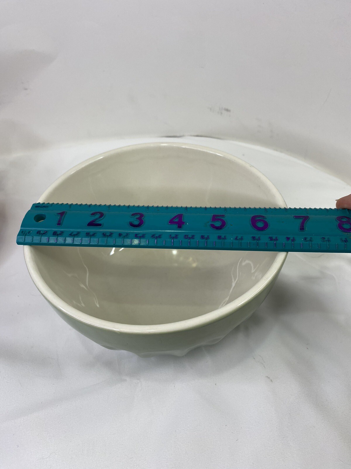 WilliamsSonoma Sage Green Latte Ceramic Nesting Mixing Bowl 6.75