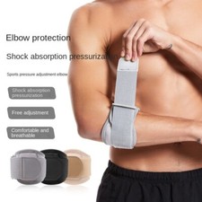 Tennis badminton Breathable pressure adjustable open strap pressure elbow pads