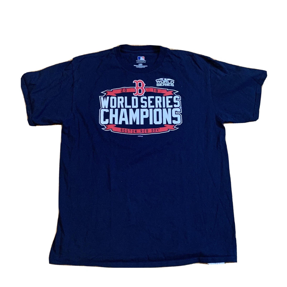 Boston red sox 2018 world series champions T-shirt (L)