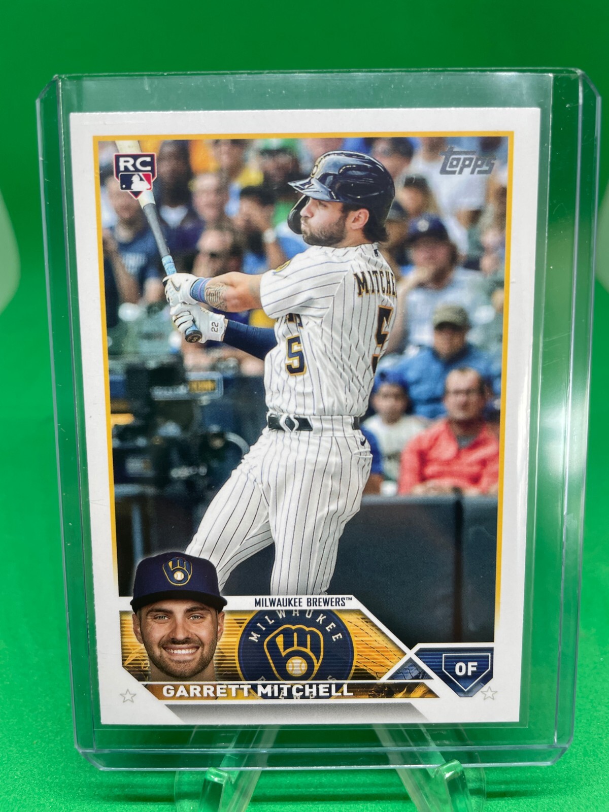 2023 Topps Series 2 #359 Garrett Mitchell RC Milwaukee Brewers