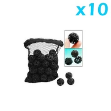 500 pcs Aquarium 1" Bio Balls FREE Bag Filter Media Wet/Dry Koi Fish Pond Reef