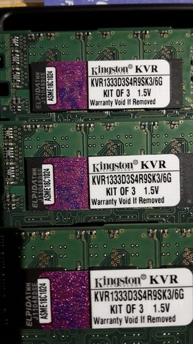 Kingston KVR1333D3S4R9SK3/6G - Bild 2 von 2