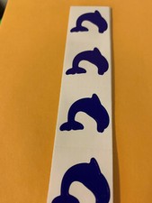 Dolphin - 100 Tanning Stickers - Scrapbooking Stickers