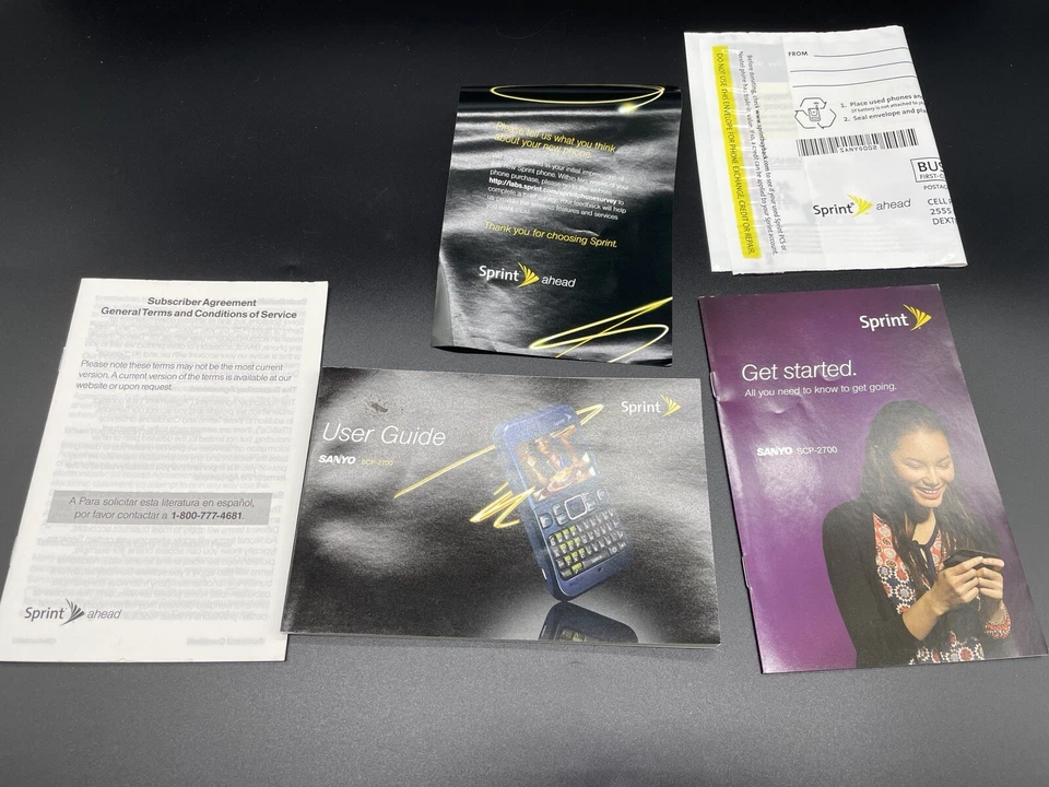 RARE!! Sprint Sanyo Pink SCP-2700 WORKS! - Image 3 of 4