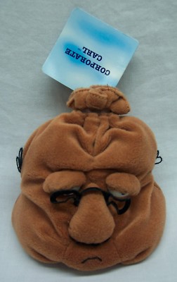 RUSS Work-A-Day Blues SAD SACK CORPORATE CARL 8'' Plush STUFFED ANIMAL Toy NEW