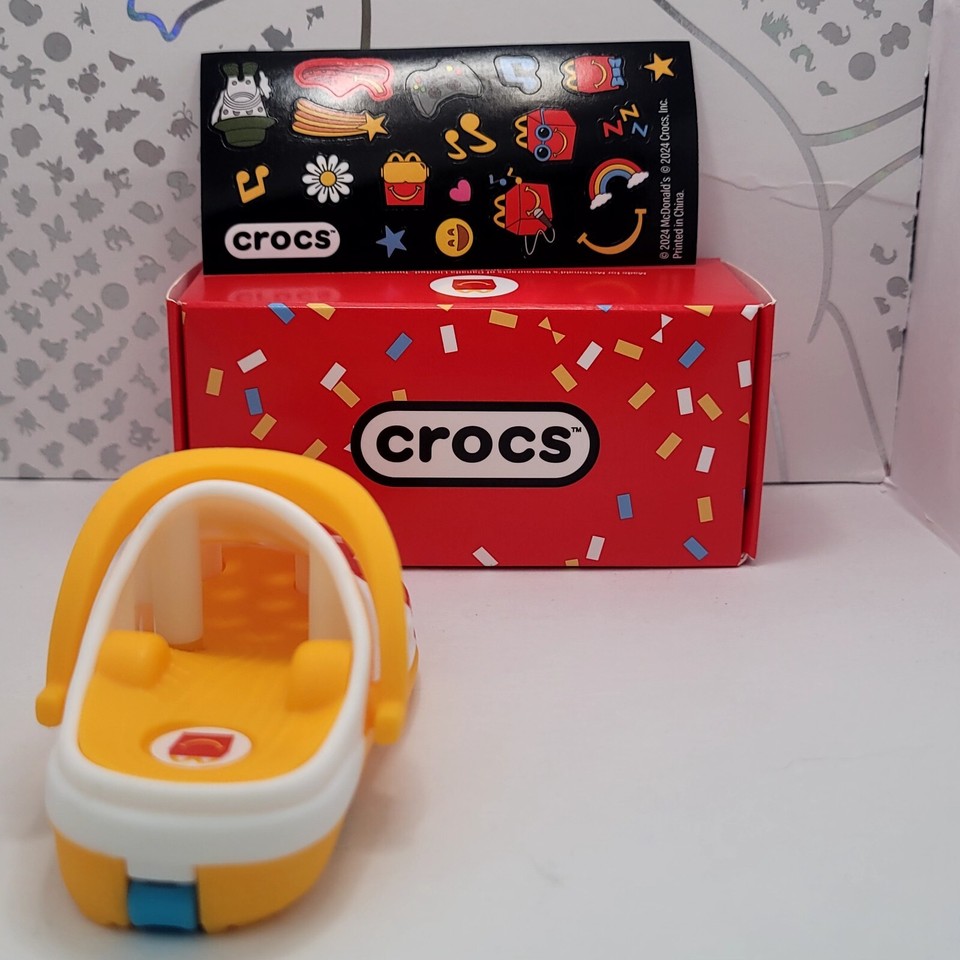 2024 McDONALD'S X CROCS HAPPY MEAL Mini Crocs 1 Key Chain💥 eBay