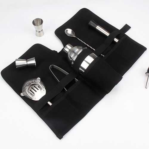 Set Cocktail Borsa Mixology Borsa Barman Professionale Portatile per Campeggio - Foto 7 di 12