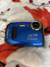 FUJIFILM Blue XP65 16MP 5X Optical Zoom Digital Camera Blue No Charger