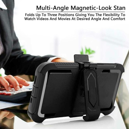 For iPhone 13/12/11/Pro/Max Clear Phone Case Shockproof Belt Clip Holster Cover - Picture 6 of 47