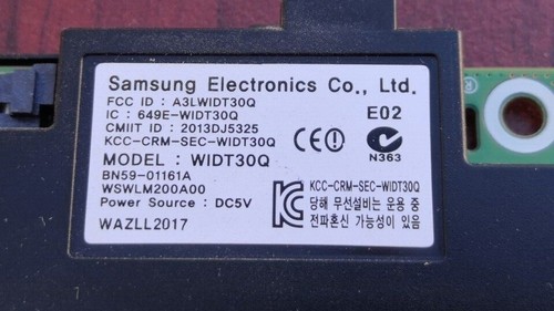 SAMSUNG TV UE40F6500SS DESPIECE ( PB+IR - WIFI - BT - LVDS - ALTAVOCES -PCB ) - Imagen 5 de 19