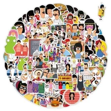 10pcs Bob's Burgers Stickers | Water Resistant | Belcher Family Bobs Bob