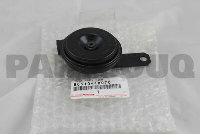 その他 majumaju 8651048070 Genuine Toyota HORN ASSY, HIGH PITCHED 86510