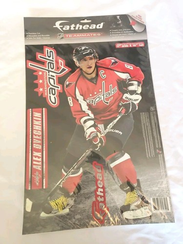 Alex Ovechkin Washington Capitals 11”x16” NHL Fathead Teammates New Wall Decal