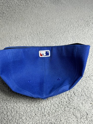 Texas Rangers Fitted Hat 7 1/4 New Era Royal Blue Cap Patch 59Fifty Arlington TX - Picture 7 of 14