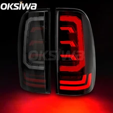 Full LED Tail Lights Lamps For 2008-16 Ford F250 F350 F450 F550 Super Duty Smoke