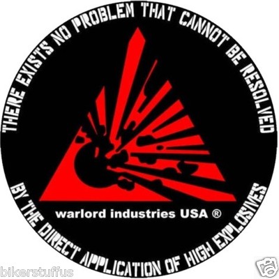 EXPLOSIVES HARD HAT STICKER CAR PHONE HELMET LAPTOP DIE CUT TOOL BOX STICKER