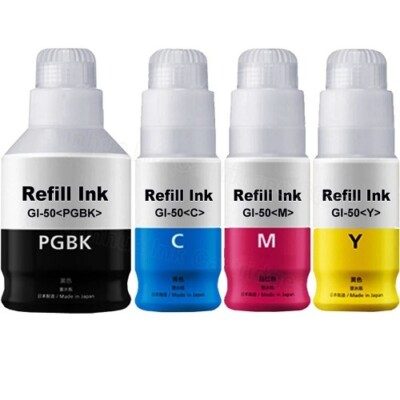 Kompatible Nachfülltinte für Canon GI-50 Pixma G5050 G5050M G5055 von ABC