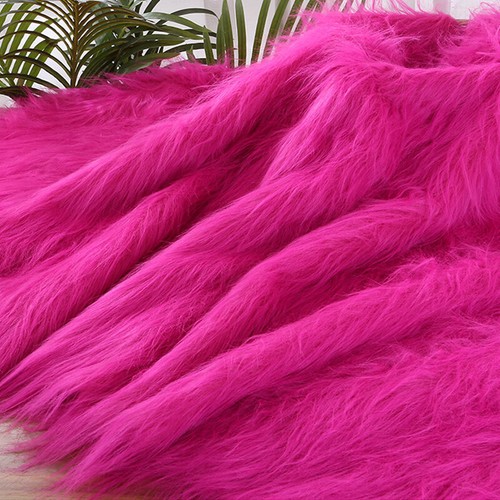 Long Plush 12CM Faux Fox Fur Fabric Doll Soft DIY Cosplay 50*170cm Cloth DIY NEW - Photo 25/35
