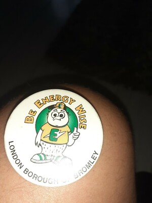Bromley Be Energy Wise Vintage Badge 