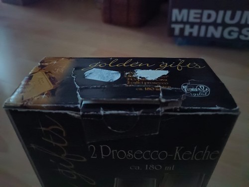 Bohemia Crystal 2 Prosecco-Kelche Prosecco-Gläser neu - Bild 4 von 4
