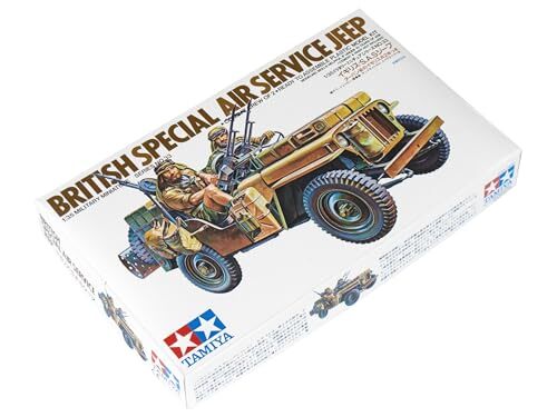 Tamiya 1/35 Military Miniature Series 33 British SAS Jeep Plastic Model 35033 - Picture 2 of 11