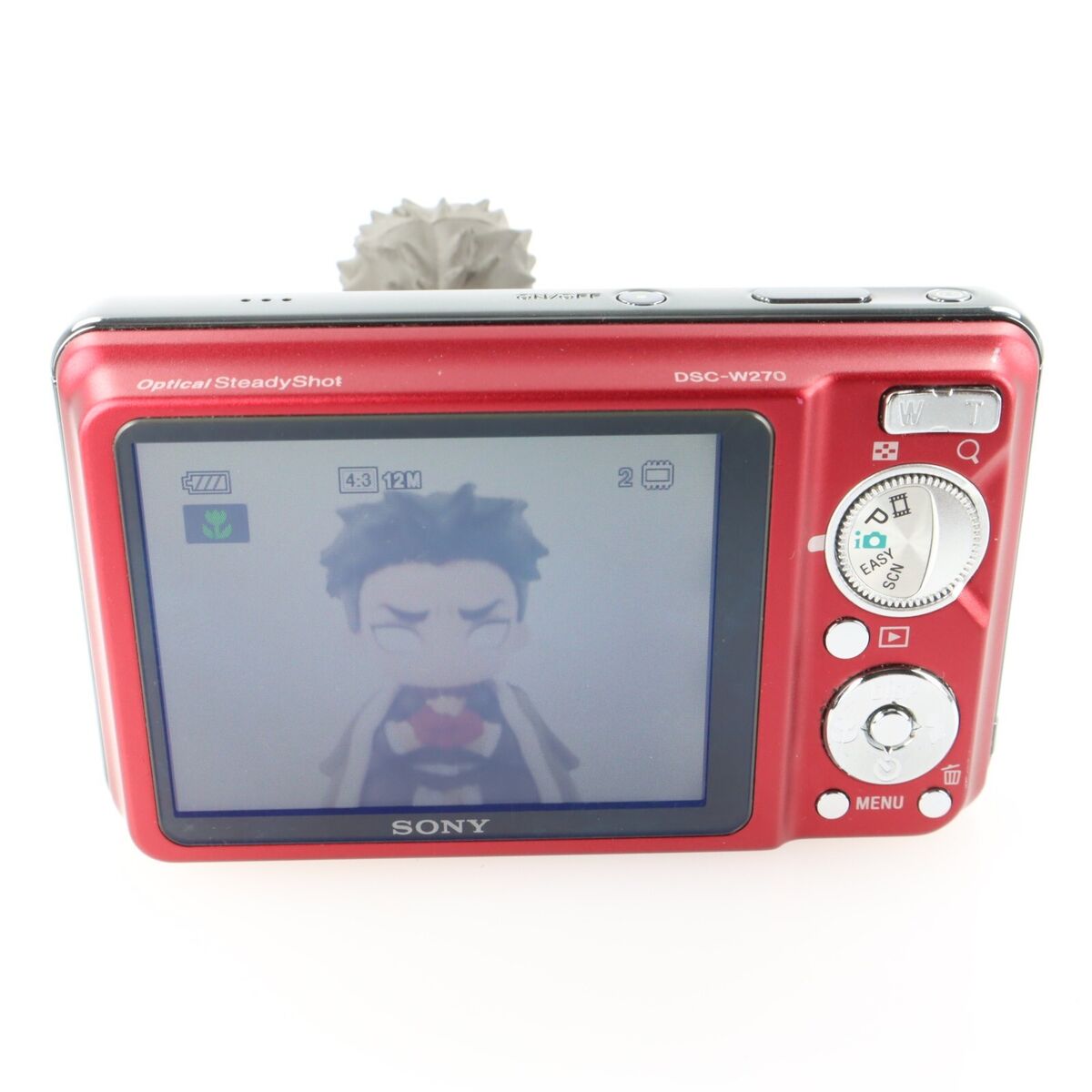 Sony Cyber-shot DSC-W270 Red 12.1 MP 5.0x Zoom Compact Sony Cyber-shot DSC-W270 Red 12.1 MP 5.0x Zoom Compact