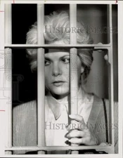 1986 Press Photo Actress Ann Jillian in "Killer in the Mirror" on NBC-TV