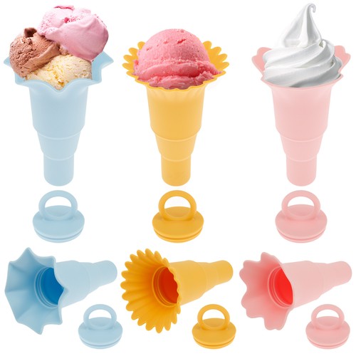 6 Pcs Popsicle Holder Silicone Ice Pop Holder with Hanging Empty Design elHfl - Picture 8 of 11