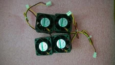 1 lot of 4 SUNON GM1204PQB1-8A DC12V